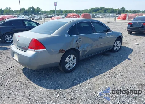 2007 Chevrolet Impala Ls из США, поврежденный, VIN 2G1WB58K579281678